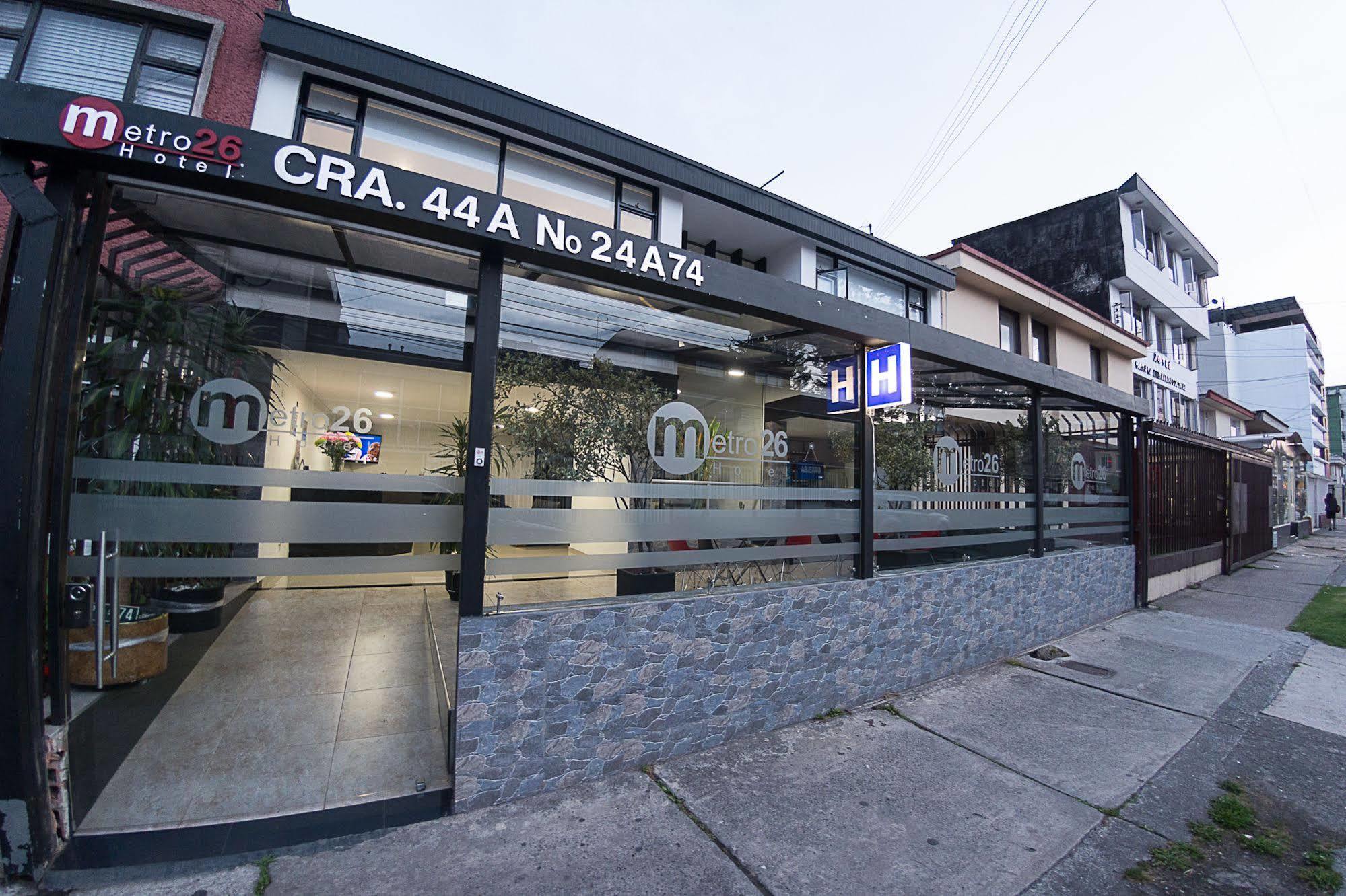 Hotel Metro 26 Bogotá Exterior foto