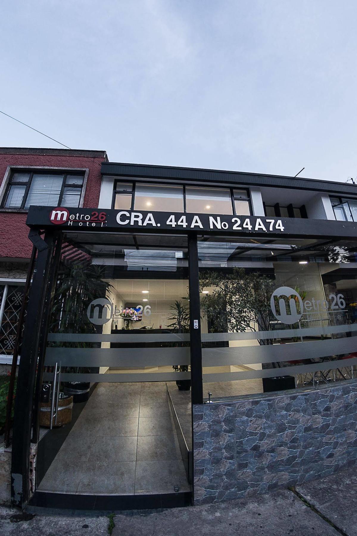 Hotel Metro 26 Bogotá Exterior foto